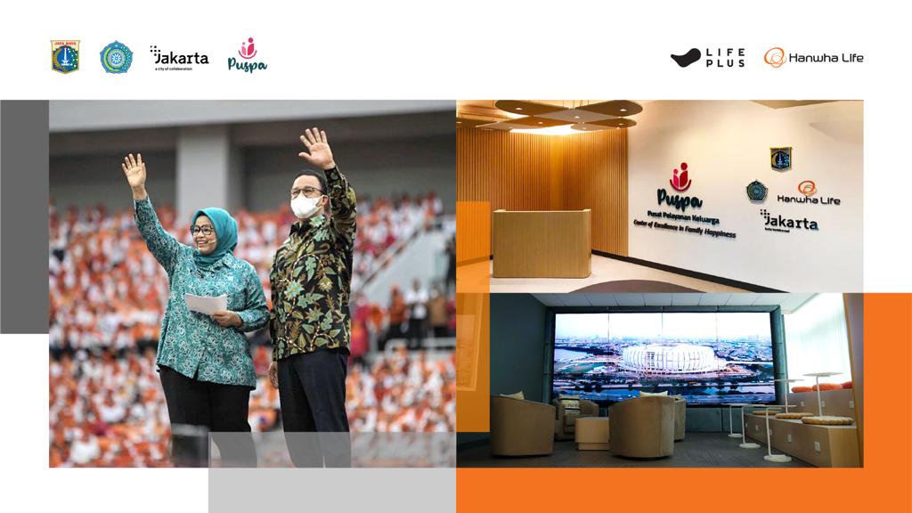 Pemprov DKI Jakarta, Dinas PPAPP dan Hanwha Life meresmikan Pusat Pelayanan Keluarga (PUSPA)